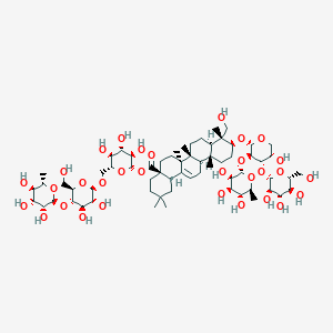 molecular formula C65H106O31 B1259690 Kalopanaxsaponin C 