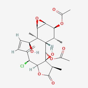 molecular formula C24H31ClO9 B1259694 Brianthein X 