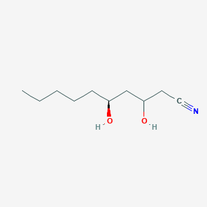 (5S)-3,5-Dihydroxydecanenitrile