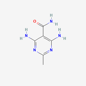 4,6-Diamino-2-methylpyrimidine-5-carboxamide