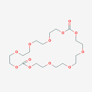 1,3,6,9,12,15,17,20,23,26-Decaoxacyclooctacosane-2,16-dione