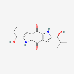 molecular formula C18H22N2O4 B1259715 Terreusinone 