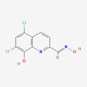 5,7-Dichloro-2-(nitrosomethylidene)-1,2-dihydroquinolin-8-ol