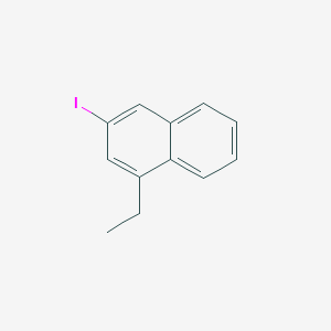 1-Ethyl-3-iodonaphthalene