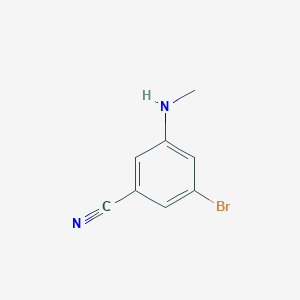 3-Bromo-5-(methylamino)benzonitrile