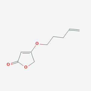 2(5H)-Furanone, 4-(4-pentenyloxy)-