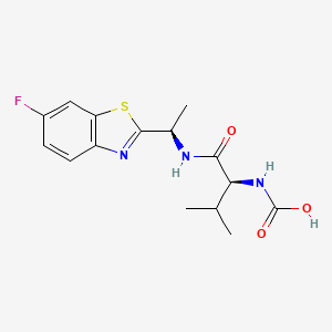 molecular formula C15H18FN3O3S B1259727 苯噻菌灵 CAS No. 413615-35-7