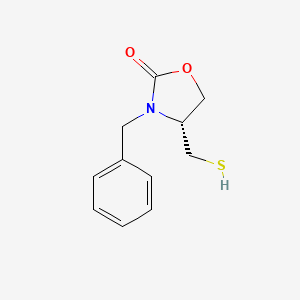 (4R)-3-benzyl-4-(sulfanylmethyl)-1,3-oxazolidin-2-one