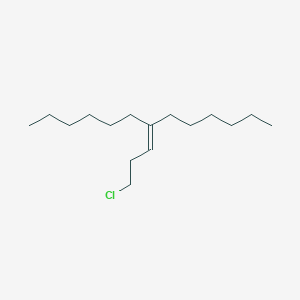 molecular formula C16H31Cl B12597344 7-(3-Chloropropylidene)tridecane CAS No. 602328-96-1