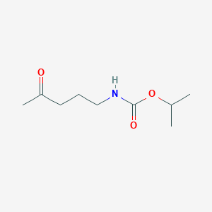 Propan-2-yl (4-oxopentyl)carbamate