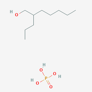 molecular formula C10H25O5P B12597396 Phosphoric acid--2-propylheptan-1-ol (1/1) CAS No. 873779-52-3