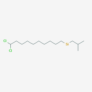 molecular formula C14H28Cl2Si B12597400 CID 78064003 