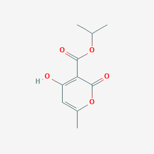 Propan-2-yl 4-hydroxy-6-methyl-2-oxo-2H-pyran-3-carboxylate