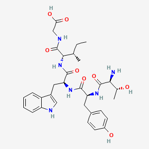 L-Threonyl-L-tyrosyl-L-tryptophyl-L-isoleucylglycine