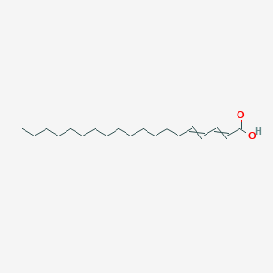 molecular formula C20H36O2 B12597544 2-Methylnonadeca-2,4-dienoic acid CAS No. 642469-65-6