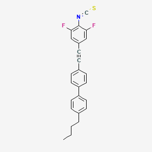 4-Butyl-4'-[(3,5-difluoro-4-isothiocyanatophenyl)ethynyl]-1,1'-biphenyl