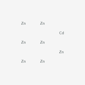 molecular formula CdZn7 B12597633 Cadmium;ZINC CAS No. 647831-91-2