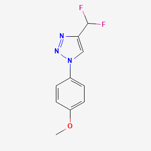 4-(Difluoromethyl)-1-(4-methoxyphenyl)triazole