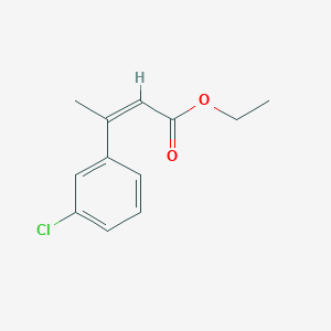 Ethyl (2Z)-3-(3-chlorophenyl)but-2-enoate