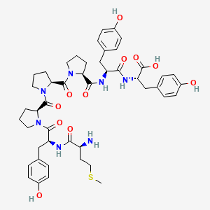 L-Methionyl-L-tyrosyl-L-prolyl-L-prolyl-L-prolyl-L-tyrosyl-L-tyrosine