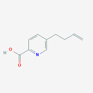 molecular formula C10H11NO2 B1259779 脱氢伏马酸 CAS No. 3626-76-4