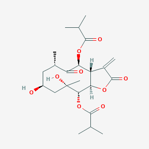 molecular formula C23H34O9 B1259789 卡地文 D 
