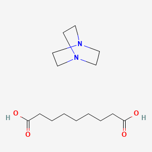 1,4-Diazabicyclo[2.2.2]octane;nonanedioic acid