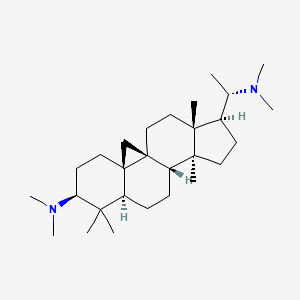 molecular formula C28H50N2 B1259795 Cycloprotobuxine A CAS No. 2278-38-8