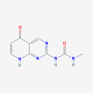 N-Methyl-N'-(5-oxo-5,8-dihydropyrido[2,3-d]pyrimidin-2-yl)urea