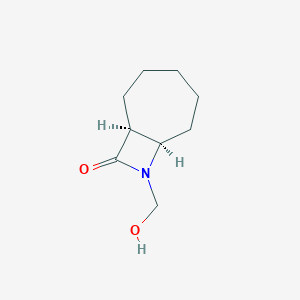 (1S,7R)-8-(hydroxymethyl)-8-azabicyclo[5.2.0]nonan-9-one