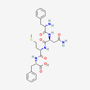 L-Phenylalanyl-L-asparaginyl-L-methionyl-L-phenylalanine