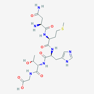 L-Asparaginyl-L-methionyl-L-histidyl-L-threonylglycine