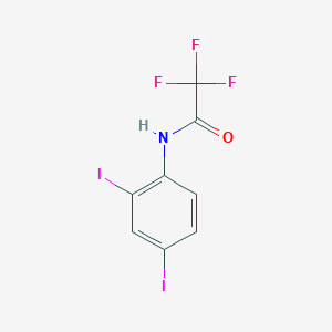 N-(2,4-Diiodophenyl)-2,2,2-trifluoroacetamide