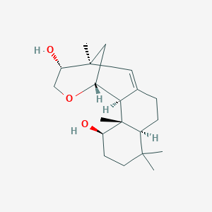 molecular formula C20H32O3 B1259817 Leucoxol 