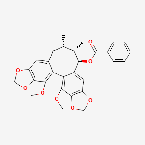 molecular formula C29H28O8 B1259823 Interiotherin A 