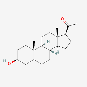 molecular formula C21H34O2 B1259825 Allopregnan-3alpha-ol-20-one 
