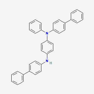 N~1~,N~4~-Di([1,1'-biphenyl]-4-yl)-N~1~-phenylbenzene-1,4-diamine