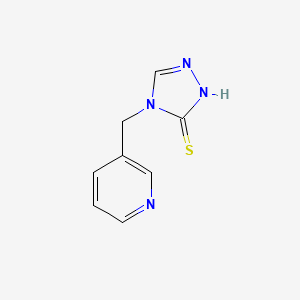 4-[(Pyridin-3-yl)methyl]-2,4-dihydro-3H-1,2,4-triazole-3-thione