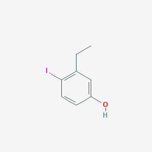 molecular formula C8H9IO B125985 3-Ethyl-4-iodophenol CAS No. 156878-64-7