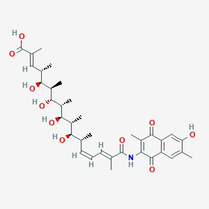 molecular formula C36H49NO10 B1259855 Streptovaricin U 