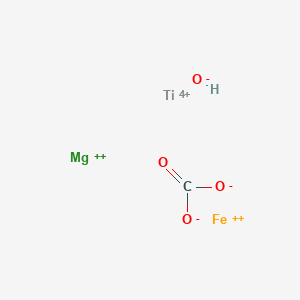 Magnesium;iron(2+);titanium(4+);carbonate;hydroxide