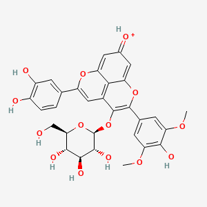molecular formula C31H29O14+ B1259857 Pinotin A 