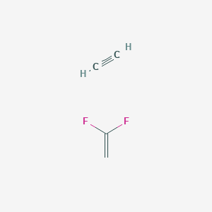 molecular formula C4H4F2 B12598571 1,1-Difluoroethene--acetylene (1/1) CAS No. 914978-70-4