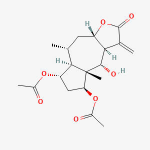 molecular formula C19H26O7 B1259858 inuchinenolide C 