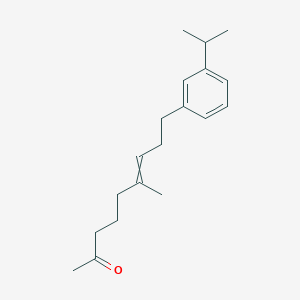 6-Methyl-9-[3-(propan-2-yl)phenyl]non-6-en-2-one