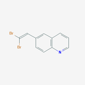 6-(2,2-Dibromoethenyl)quinoline