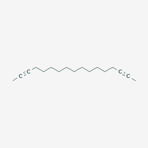 molecular formula C17H28 B12598695 2,15-Heptadecadiyne CAS No. 651326-33-9