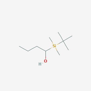 1-[tert-Butyl(dimethyl)silyl]butan-1-ol