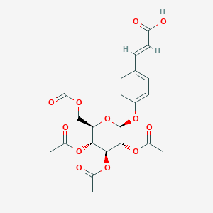 Acetylated p-gluco cinnamic acid