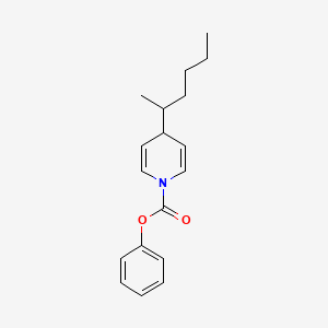 Phenyl 4-(hexan-2-yl)pyridine-1(4H)-carboxylate